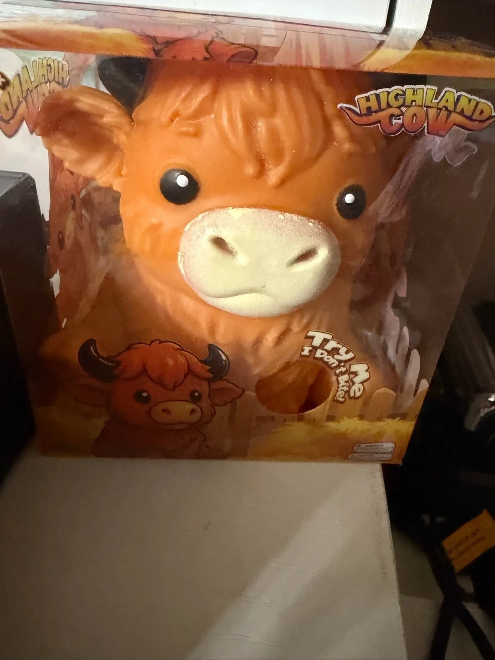 Squeeze Plush Toy - Orange